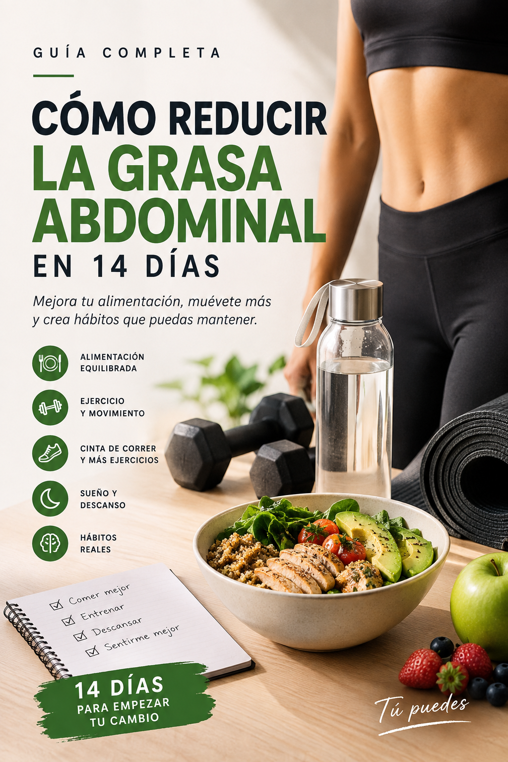 Formación como reducir la grasa abdominal en 14 días